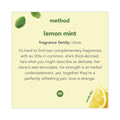 Method Foaming Hand Wash, Lemon Mint, 10 oz Pump Bottle