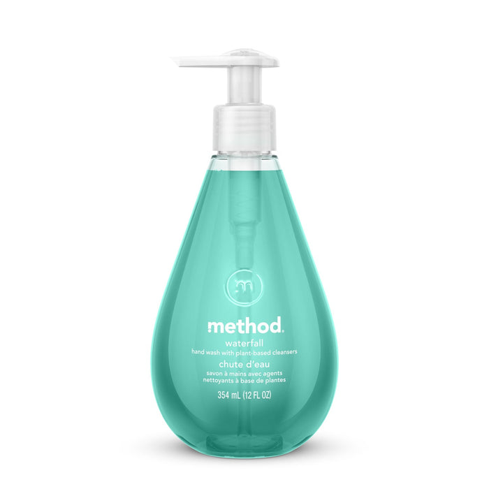 Method Gel Hand Wash, Waterfall, 12 oz Pump Bottle