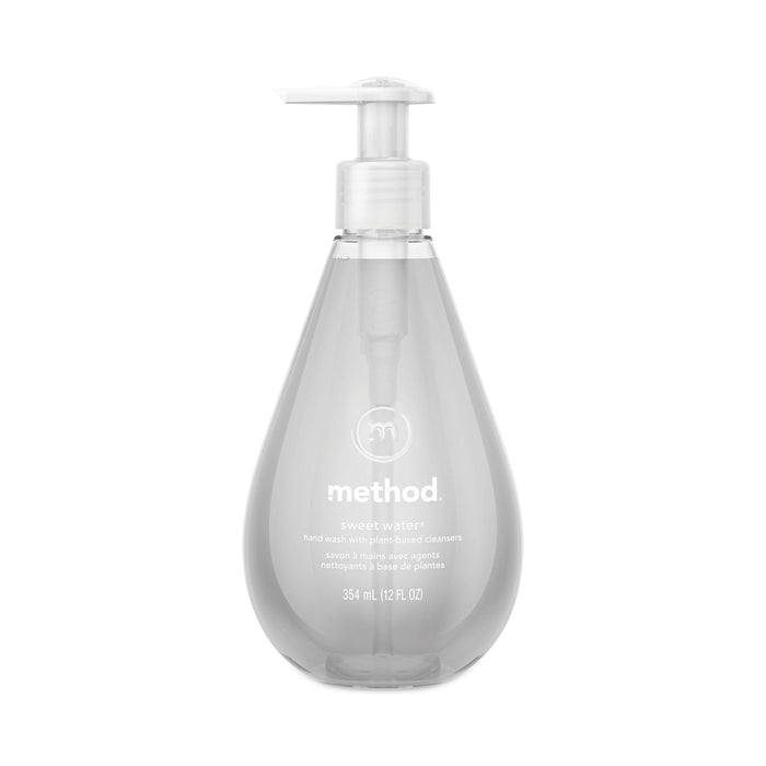 Method Gel Hand Wash, Sweet Water, 12 oz Pump Bottle