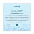 Method Gel Hand Wash, Sweet Water, 12 oz Pump Bottle
