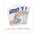 PURELL Single Use Advanced Gel Hand Sanitizer, 1.2 mL, Packet, Fragrance-Free, 2,000/Carton