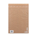 Scotch Curbside Recyclable Padded Mailer, #5, Bubble Cushion, Self-Adhesive Closure, 12 x 17.25, Natural Kraft, 100/Carton