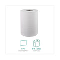 Windsoft Hardwound Roll Towels, 8" x 350 ft, White, 12 Rolls/Carton