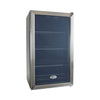 Alera 3.4 Cu. Ft. Beverage Cooler, Stainless Steel/Black