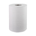 Windsoft Hardwound Roll Towels, 8" x 350 ft, White, 12 Rolls/Carton