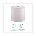 Windsoft Hardwound Roll Towels, 8" x 800 ft, White, 12 Rolls/Carton