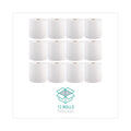 Windsoft Hardwound Roll Towels, 8" x 800 ft, White, 12 Rolls/Carton