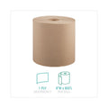 Windsoft Hardwound Roll Towels, 8" x 800 ft, Natural, 6 Rolls/Carton