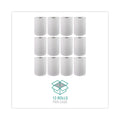 Windsoft Hardwound Roll Towels, 8" x 350 ft, White, 12 Rolls/Carton