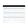 AT-A-GLANCE Academic Large Print Desk Pad, 21.75 x 17, White/Blue Sheets, 12 Month (July to June): 2022 to 2023