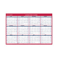 AT-A-GLANCE Academic Erasable Reversible Extra Large Wall Calendar, 48 x 32, White/Blue/Red, 12 Month (July to June): 2022 to 2023
