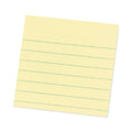 Post-it Pop-up Notes Refill, Note Ruled, 4" x 4", Canary Yellow, 90 Sheets/Pad, 5 Pads/Pack