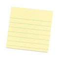 Post-it Original Canary Yellow Pop-up Refill, Note Ruled, 3" x 3", Canary Yellow, 100 Sheets/Pad, 6 Pads/Pack