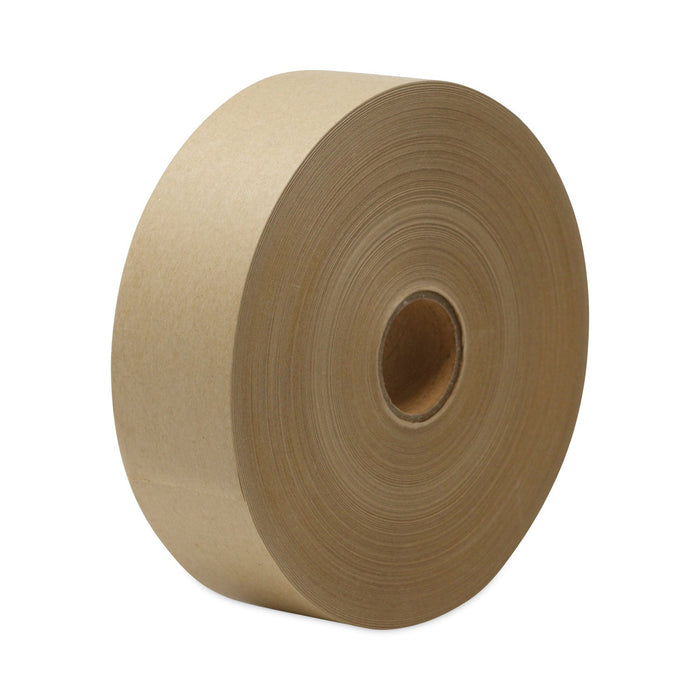 General Supply Gummed Kraft Sealing Tape, 3" Core, 2" x 600 ft, Brown, 12/Carton