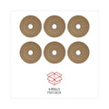 General Supply Glass-Fiber Reinforced Gummed Kraft Sealing Tape, 3" Core, 3" x 375 ft, Brown, 8/Carton