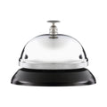 Universal Call Bell, 3.38" Diameter, Brushed Nickel