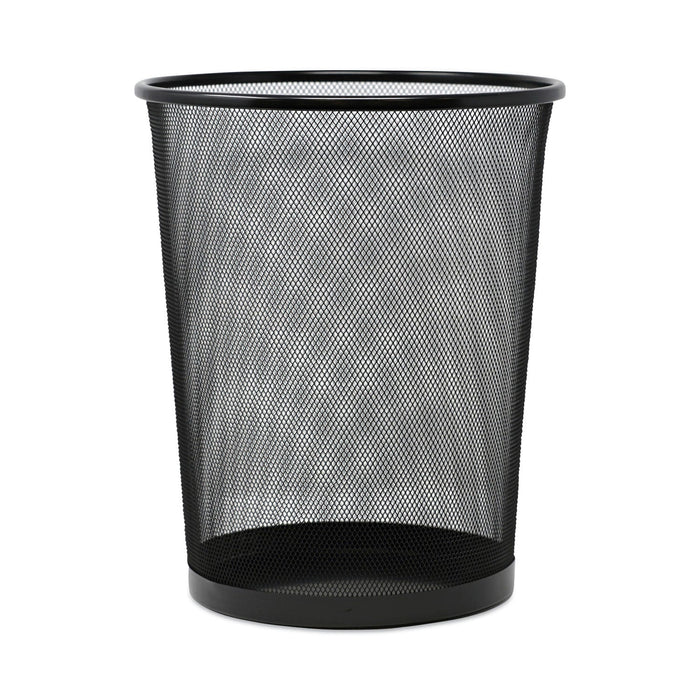 Universal Mesh Wastebasket, 18 qt, Black