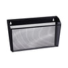 Universal Metal Mesh Wall File, Letter Size, 14.13" x 3.38" x 13", Black