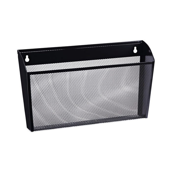 Universal Metal Mesh Wall File, Letter Size, 14.13" x 3.38" x 13", Black