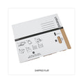 Universal Basic-Duty Economy Record Storage Boxes, Letter/Legal Files, 12" x 15" x 10", White, 10/Carton
