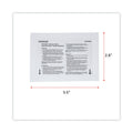 Universal Shredder Lubricant Sheets, 5.5 x 2.8, 24 Sheets/Pack