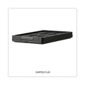 Universal Filing/Storage Tote, Letter Files, 20.13" x 14.63" x 10.75", Black