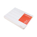 Universal Lap/Learning Dry-Erase Board, Lined, 11 3/4" x 8 3/4", White, 6/Pack