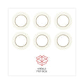 Universal Removable General-Purpose Masking Tape, 3" Core, 18 mm x 54.8 m, Beige, 6/Pack