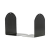 Universal Magnetic Bookends, 6 x 5 x 7, Metal, Black, 1 Pair