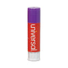 Universal Glue Stick Value Pack, 0.28 oz, Applies Purple, Dries Clear, 30/Pack