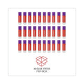 Universal Glue Stick Value Pack, 0.28 oz, Applies Purple, Dries Clear, 30/Pack