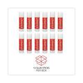 Universal Glue Stick, 0.74 oz, Applies and Dries Clear, 12/Pack