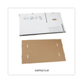 Universal Medium-Duty Easy Assembly Storage Box, Legal Files, White, 12/Carton