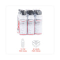 Innovera Compressed Air Duster Cleaner, 10 oz Can, 6/Pack