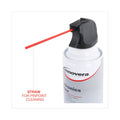 Innovera Compressed Air Duster Cleaner, 10 oz Can, 4/Pack