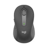 Logitech Signature M650 for Business Wireless Mouse, Large, 2.4 GHz Frequency, 33 ft Wireless Range, Right Hand Use, Graphite