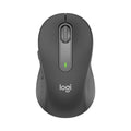 Logitech Signature M650 for Business Wireless Mouse, Large, 2.4 GHz Frequency, 33 ft Wireless Range, Right Hand Use, Graphite