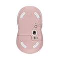 Logitech Signature M650 Wireless Mouse, Medium, 2.4 GHz Frequency, 33 ft Wireless Range, Right Hand Use, Rose