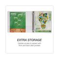 Samsill Earth's Choice Biobased Round Ring View Binder, 3 Rings, 1.5" Capacity, 11 x 8.5, White