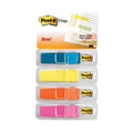 Post-it Highlighting Page Flags, 4 Bright Colors, 0.5 x 1.75, 35/Color, 4 Dispensers/Pack