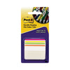 Post-it 2" Angled Tabs, Lined, 1/5-Cut, Assorted Brights Colors, 2" Wide, 24/Pack