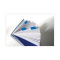 Post-it Page Flags in Desk Grip Dispenser, 1 x 1.75, Blue, 200/Dispenser
