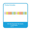 C-Line Vertical Expanding File, 10" Expansion, 13 Sections, 1/12-Cut Tabs, Letter Size, Black