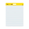 Post-it Self-Stick Wall Pad, Manuscript Format (Primary 3" Rule), 20 x 23, White, 20 Sheets, 2/Pack