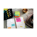 Post-it Original Pads in Floral Fantasy Collection Colors, 1.5" x 2", 100 Sheets/Pad, 12 Pads/Pack