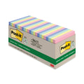 Post-it Original Recycled Note Pad Cabinet Pack, 3" x 3", Sweet Sprinkles Collection Colors, 75 Sheets/Pad, 24 Pads/Pack