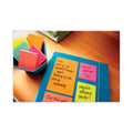 Post-it Original Pads in Poptimistic Collection Colors, Note Ruled, 4" x 6", 100 Sheets/Pad, 3 Pads/Pack