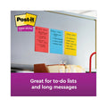 Post-it Pads in Playful Primary Collection Colors, Note Ruled, 4" x 6", 90 Sheets/Pad, 3 Pads/Pack