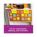 Post-it Meeting Notes in Energy Boost Collection Colors, 8" x 6", 45 Sheets/Pad, 4 Pads/Pack