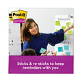 Post-it Pads in Supernova Neon Collection Colors, 3" x 3", 90 Sheets/Pad, 12 Pads/Pack